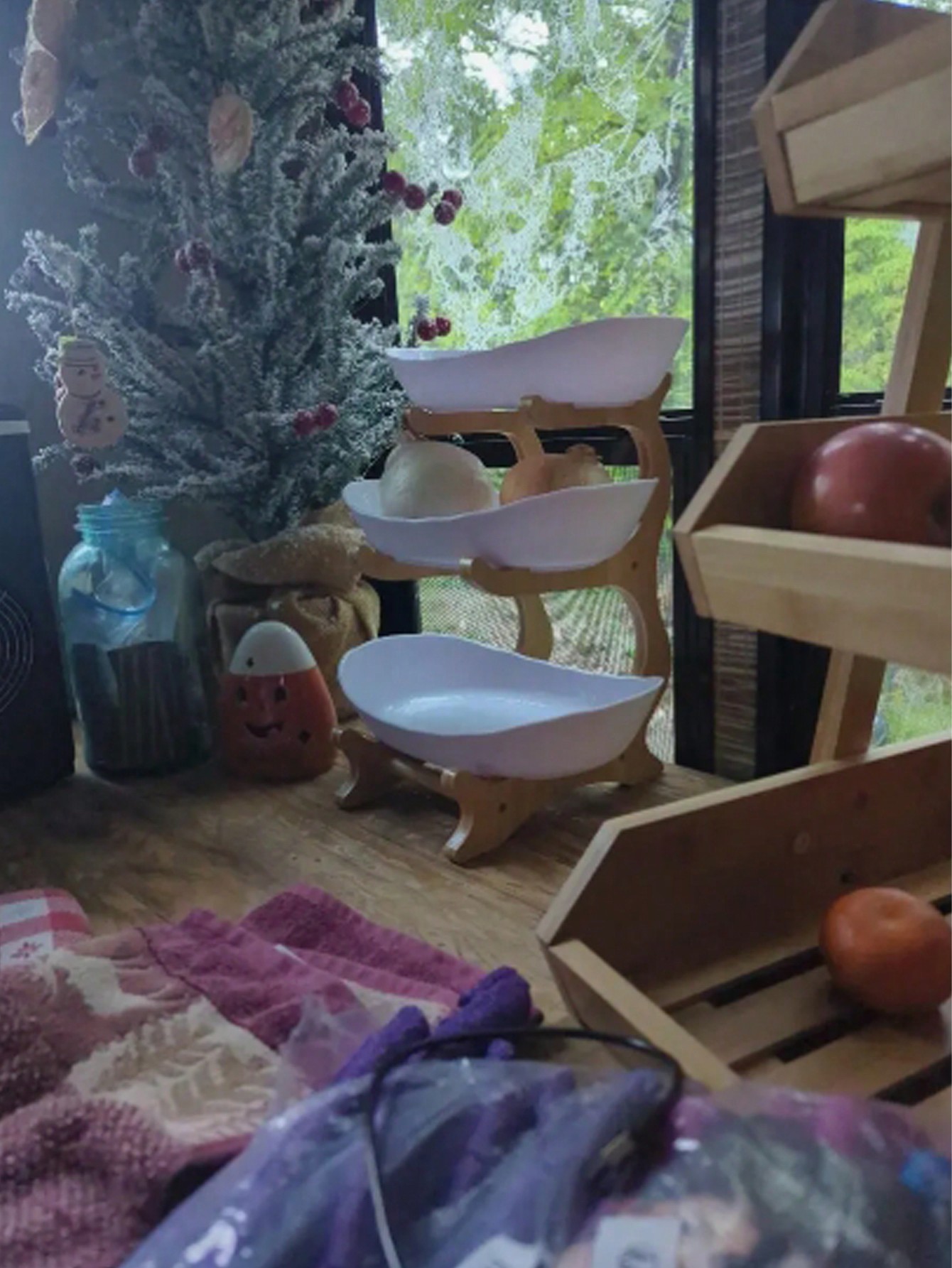 Snacks Food Gift Baskets - Cesto di frutta di lusso in