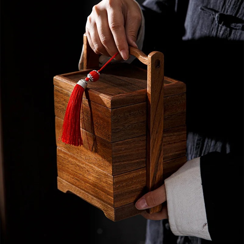 Snacks Food Gift Baskets - Scatola per alimenti minimalista in stile