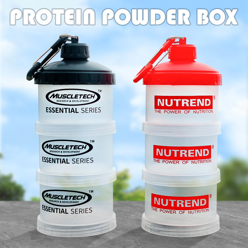 Food Protein Snacks - Scatola per proteine in polvere portatile