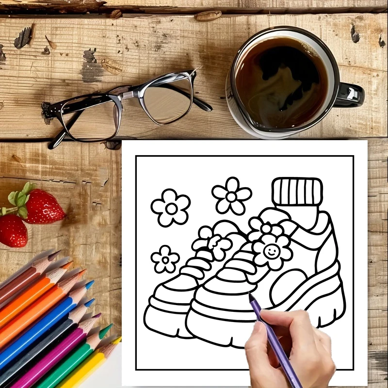 Libro da colorare retrò facile - Food And Snacks Coloring Book recensione e prezzo