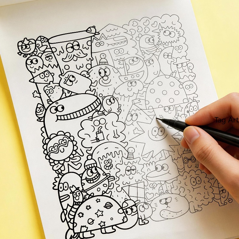 Libro illustrato per alleviare - Food And Snacks Coloring Book recensione e prezzo
