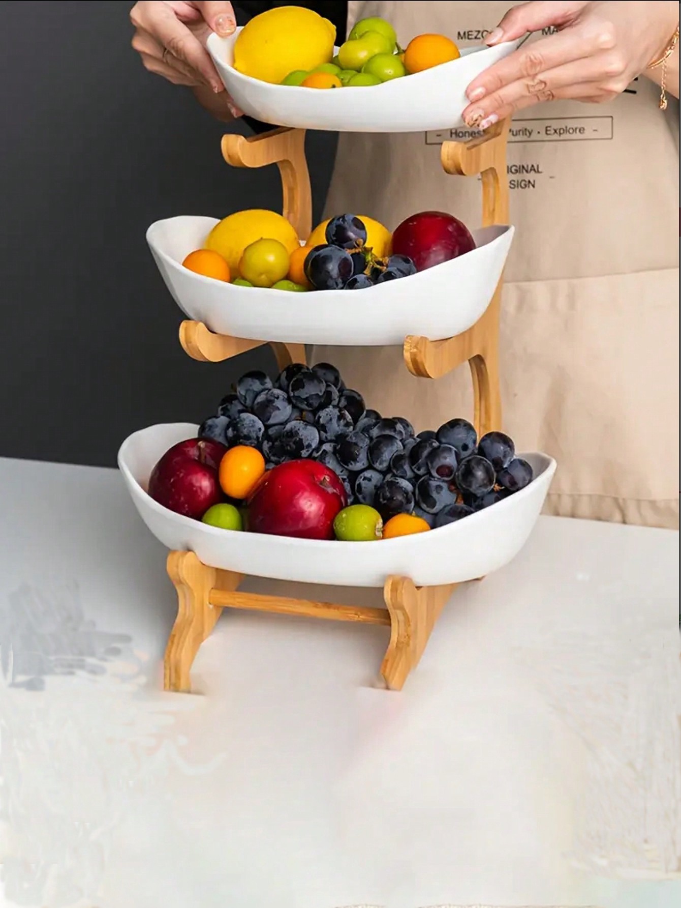 Cesto di frutta di lusso in le - Snacks Food Gift Baskets recensione e prezzo