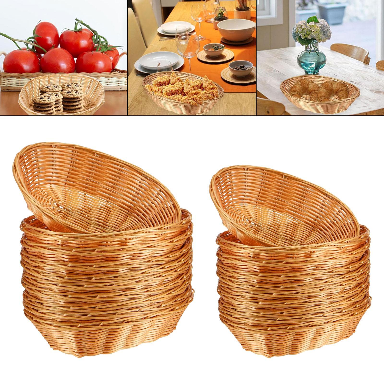 10x Cestini Intrecciati per Pa - Snacks Food Gift Baskets recensione e prezzo