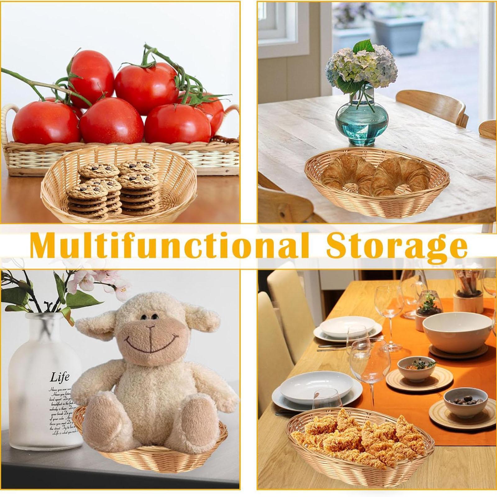 10x Cestini Intrecciati per Pa - Snacks Food Gift Baskets recensione e prezzo