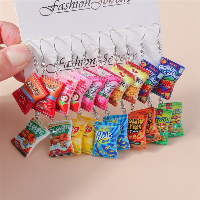 Aihua Nuovo nella moda Orecchi - Zinc Food Snacks recensione e prezzo