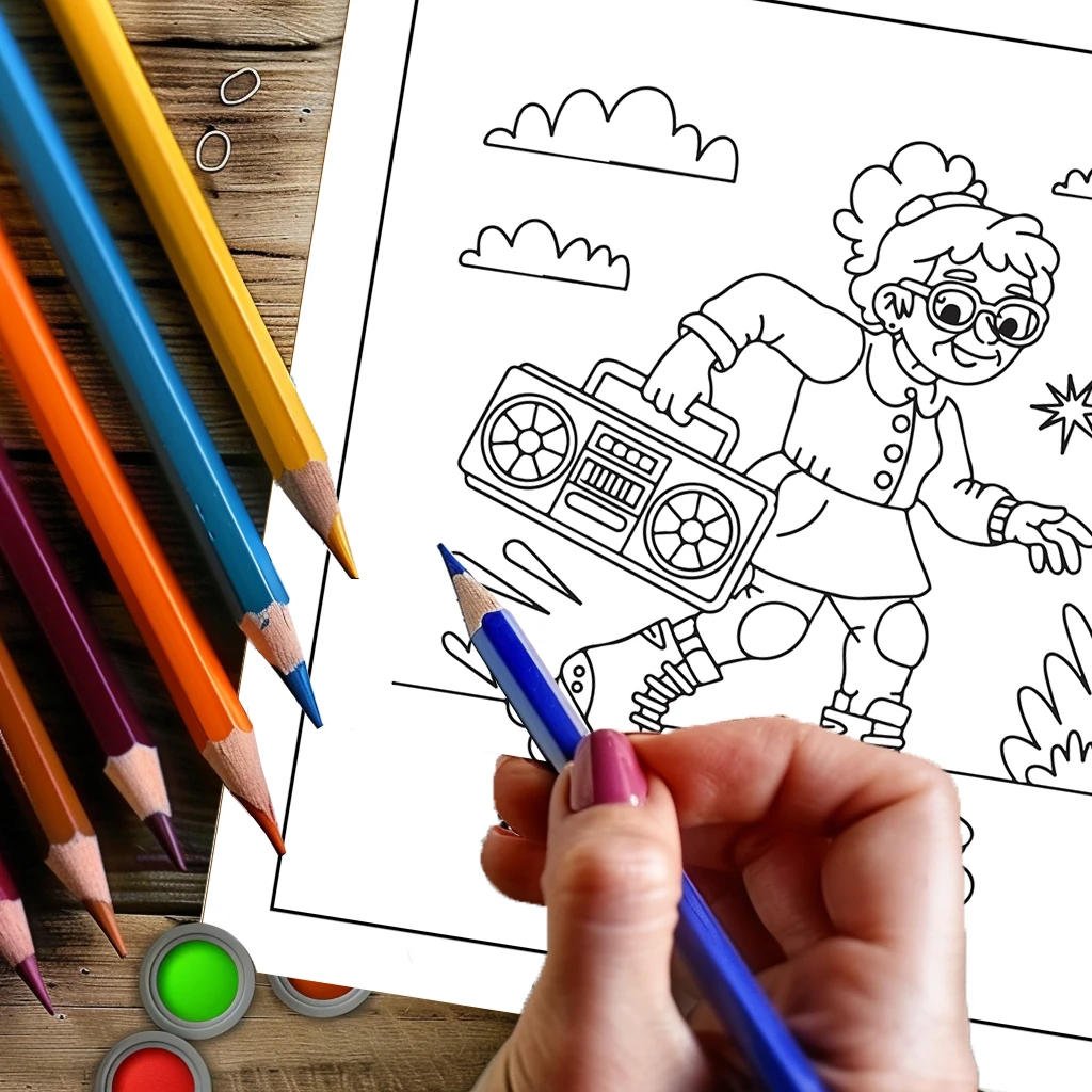 Libro da Colorare per Signore  - Food And Snacks Coloring Book recensione e prezzo