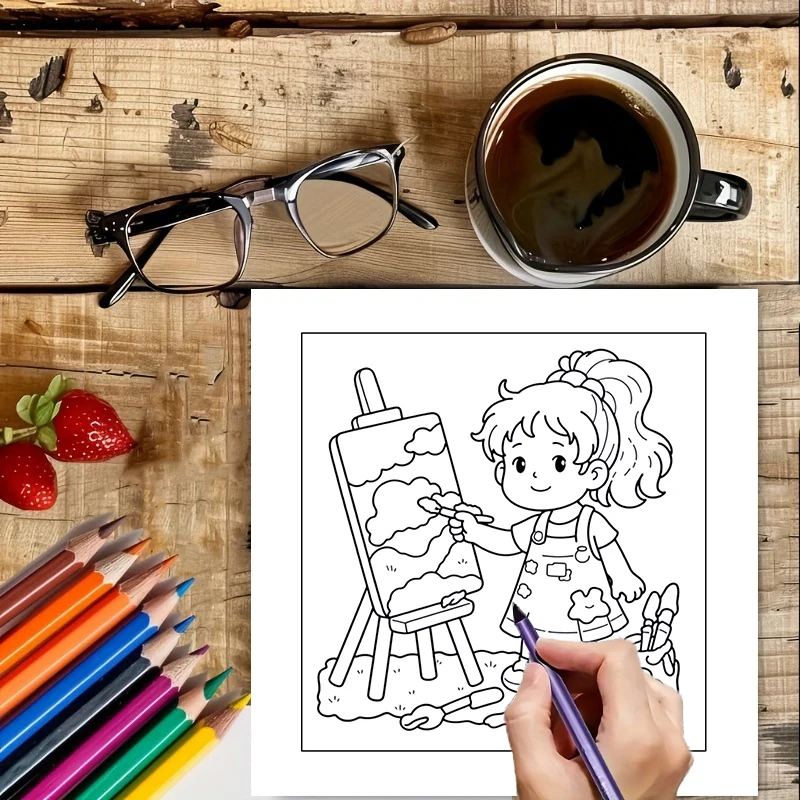 Libro da colorare da 28 pagine - Food And Snacks Coloring Book recensione e prezzo