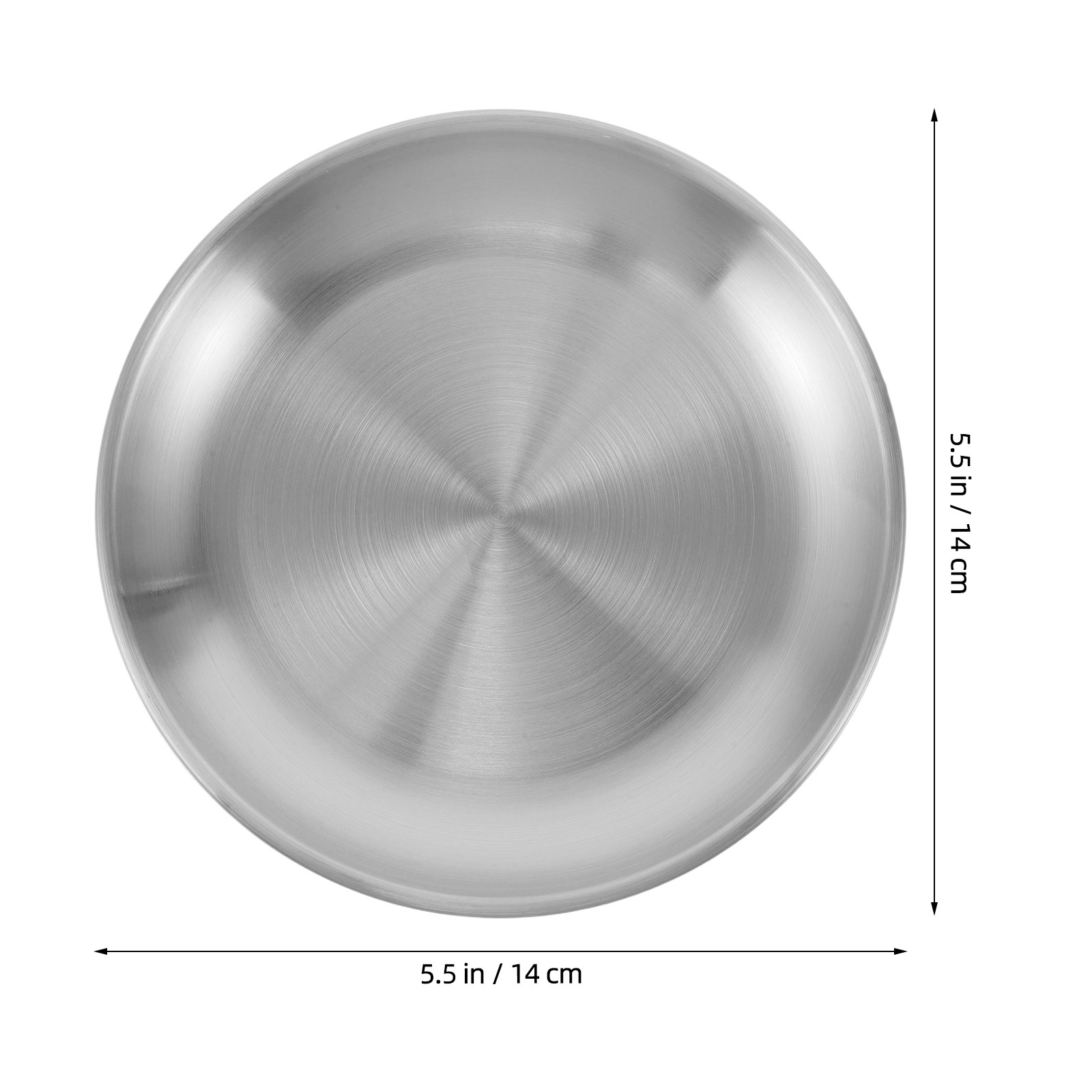 Piatto Rotondo in Acciaio Inox - Food Snacks Distribution recensione e prezzo