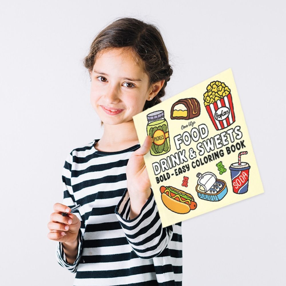 Libro da colorare rilassante p - Food And Snacks Coloring Book recensione e prezzo