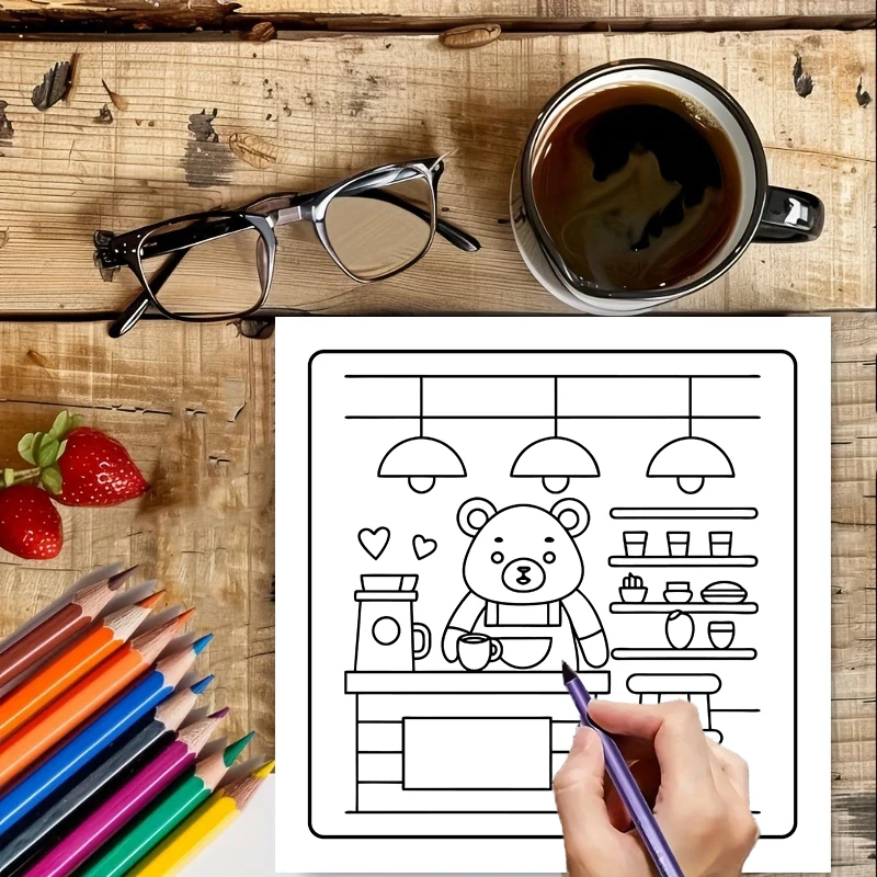 Libro da colorare per amanti d - Food And Snacks Coloring Book recensione e prezzo