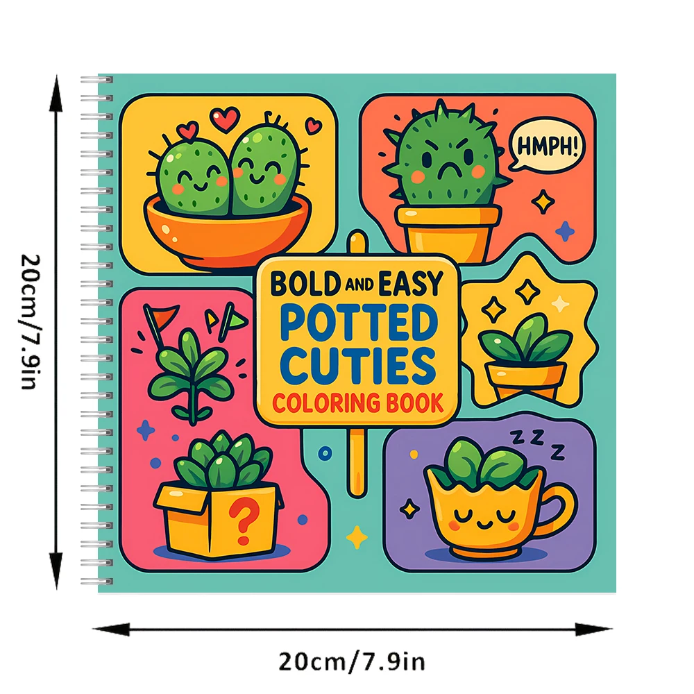 Libro da colorare Easy Potted  - Food And Snacks Coloring Book recensione e prezzo