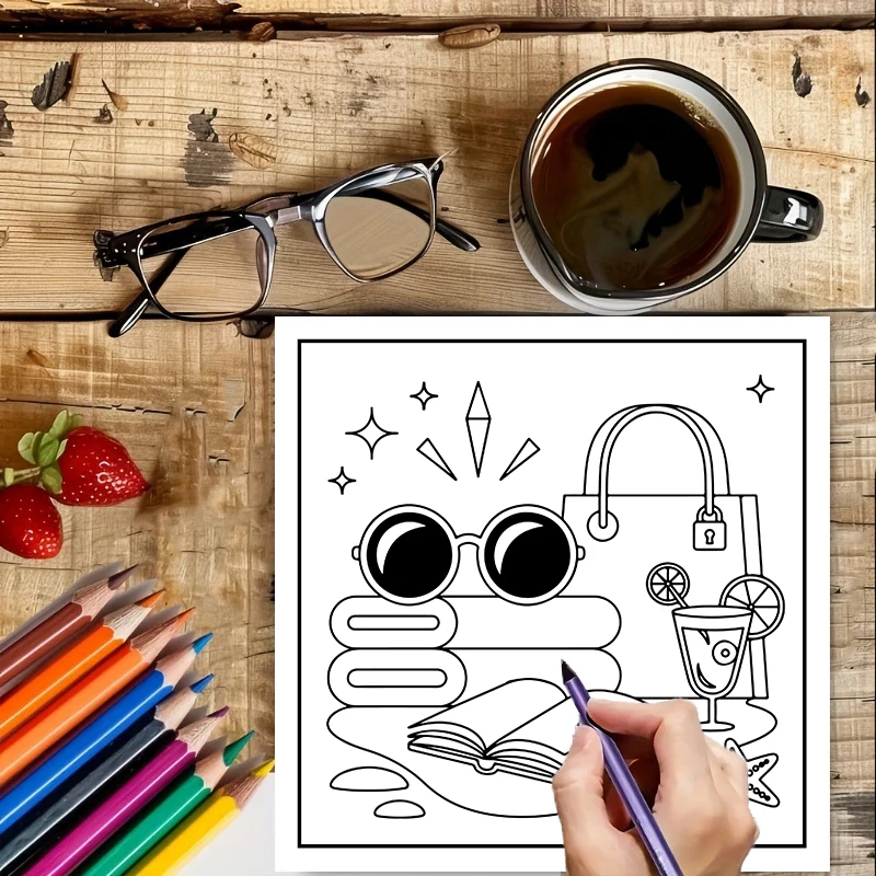 Libro da colorare divertimento - Food And Snacks Coloring Book recensione e prezzo