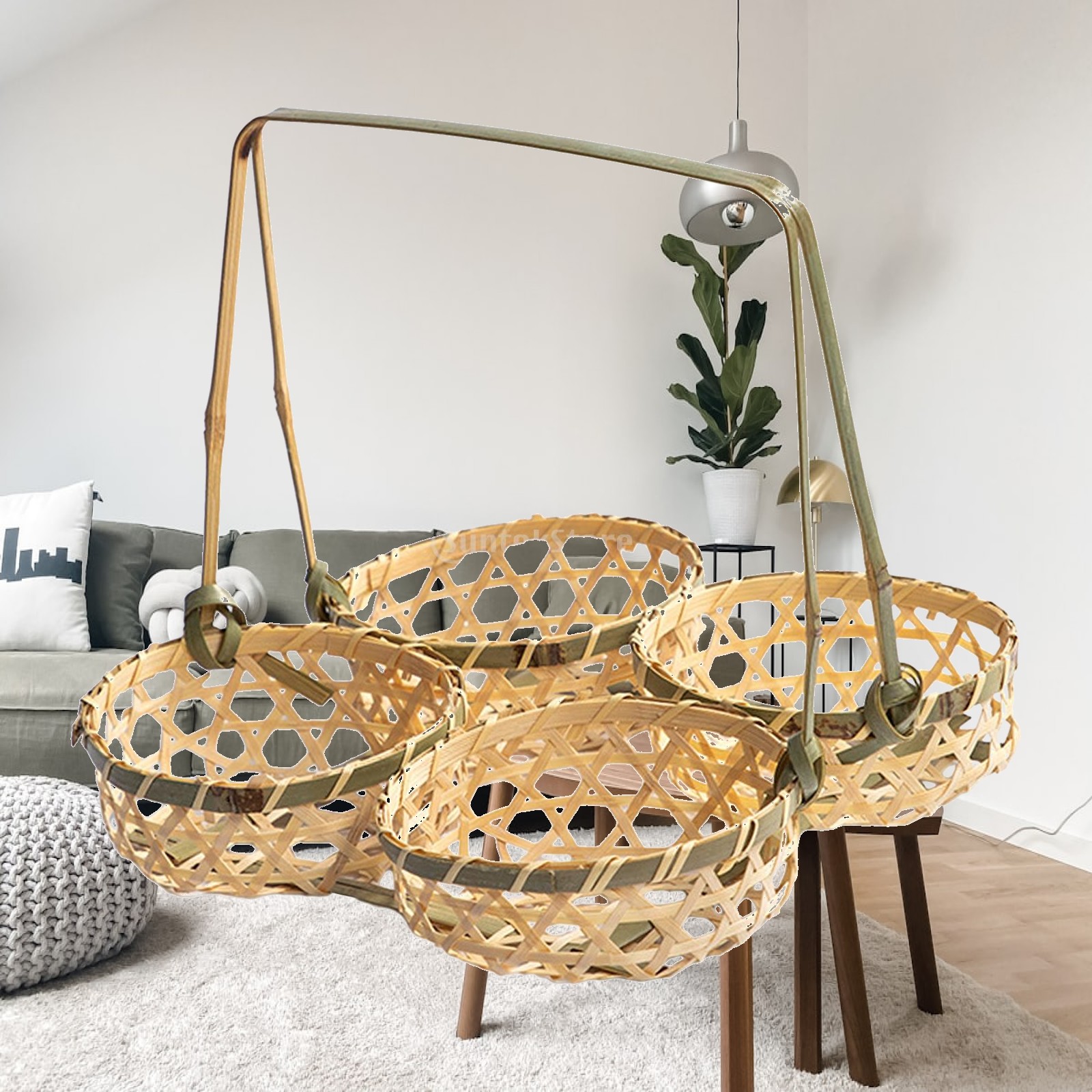 Cesto Intrecciato per Picnic,  - Snacks Food Gift Baskets recensione e prezzo