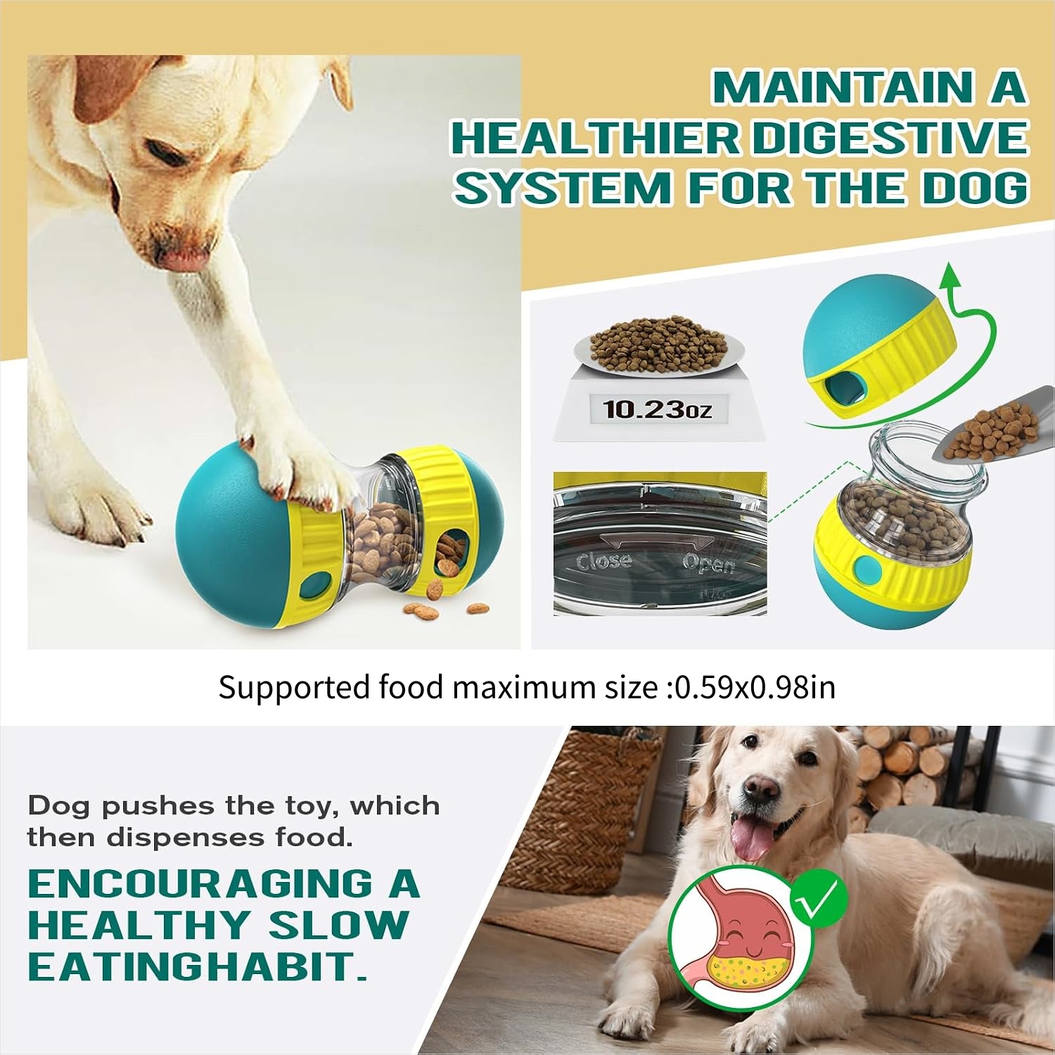 Gioco interattivo per cani con - Food Snacks Distribution recensione e prezzo